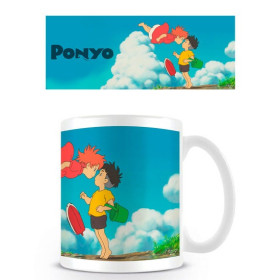 Ponyo sur la Falaise - Mug Sôsuke & Ponyo