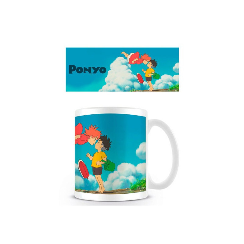 Ponyo sur la Falaise - Mug Sôsuke & Ponyo