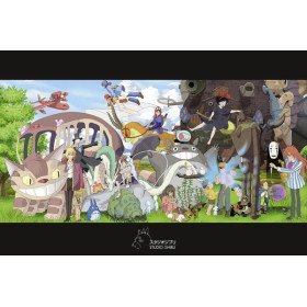 Ghibli - Grand poster Collage 61 x 91 cm