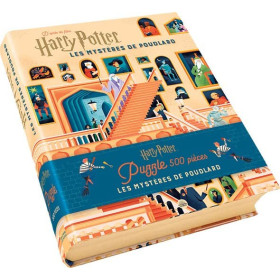 Harry Potter - Les Mystères de Poudlard: Livre et puzzle 500 pièces