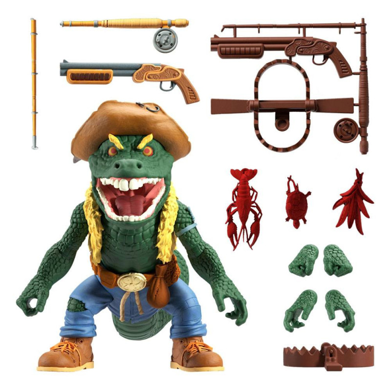 Tortues Ninja - TMNT - Figurine Ultimates Leatherhead 18 cm