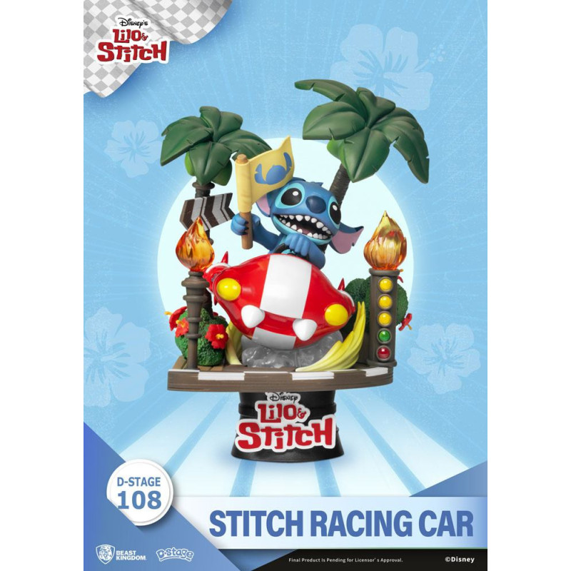 Disney - Figurine Diorama D-Stage Stitch 14,6 cm