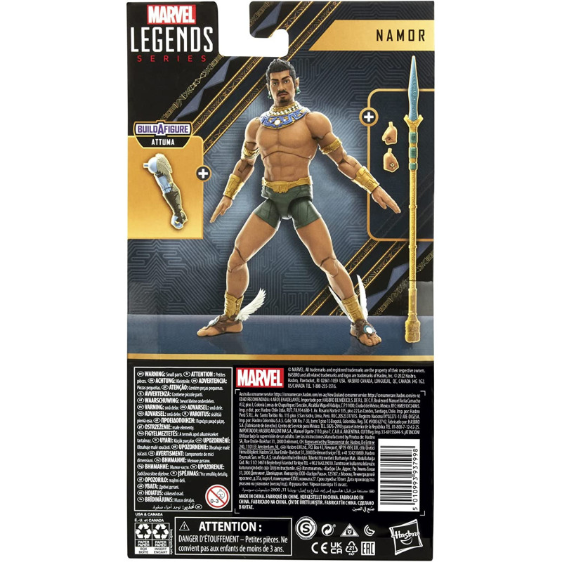 Marvel Legends - Attuma Series - Figurine Namo (Black Panther Wakanda Forever)