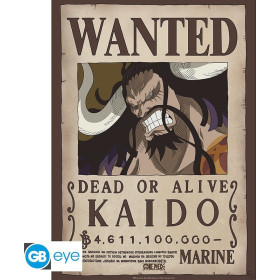 One Piece - poster Wanted Kaido (52 x 38 cm)