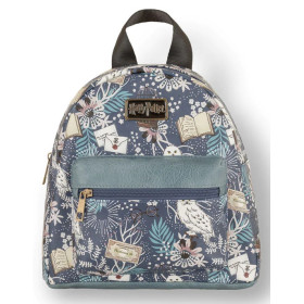 Harry Potter - Mini sac à dos Floral Hedwige (bleu)