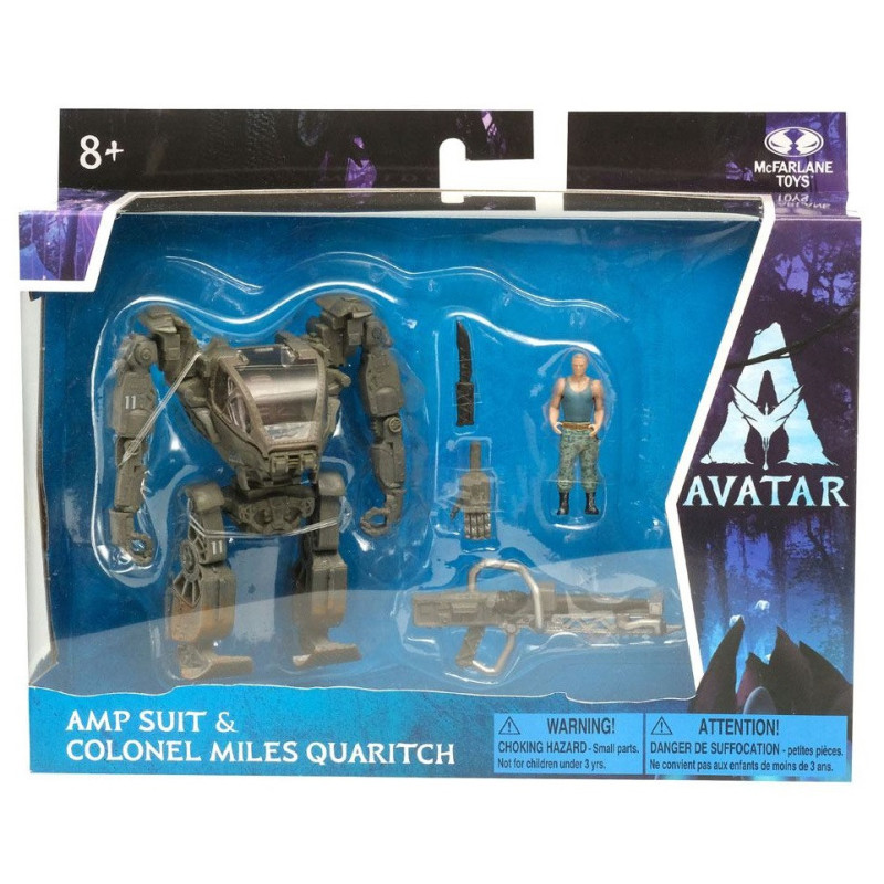 Avatar - Figurine Medium Amp Suit & Colonel Miles Quaritch
