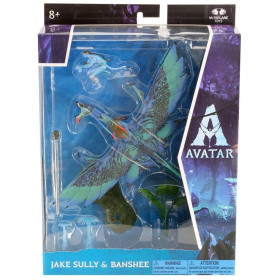 Avatar - Figurine Deluxe Large Jake Sully & Banshee