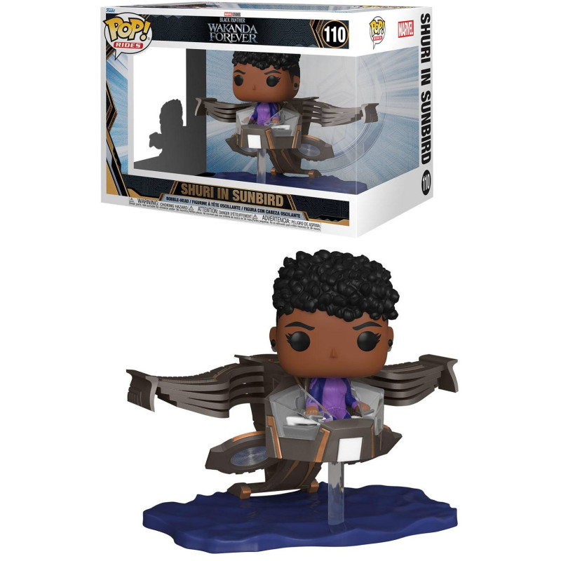 Marvel : Black Panther: Wakanda Forever - Pop! - Shuri in Sunbird 15 cm n°110