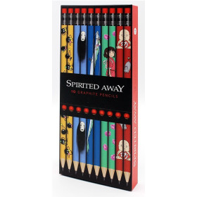 Spirited Away (Chihiro) - Set de 10 crayons papier