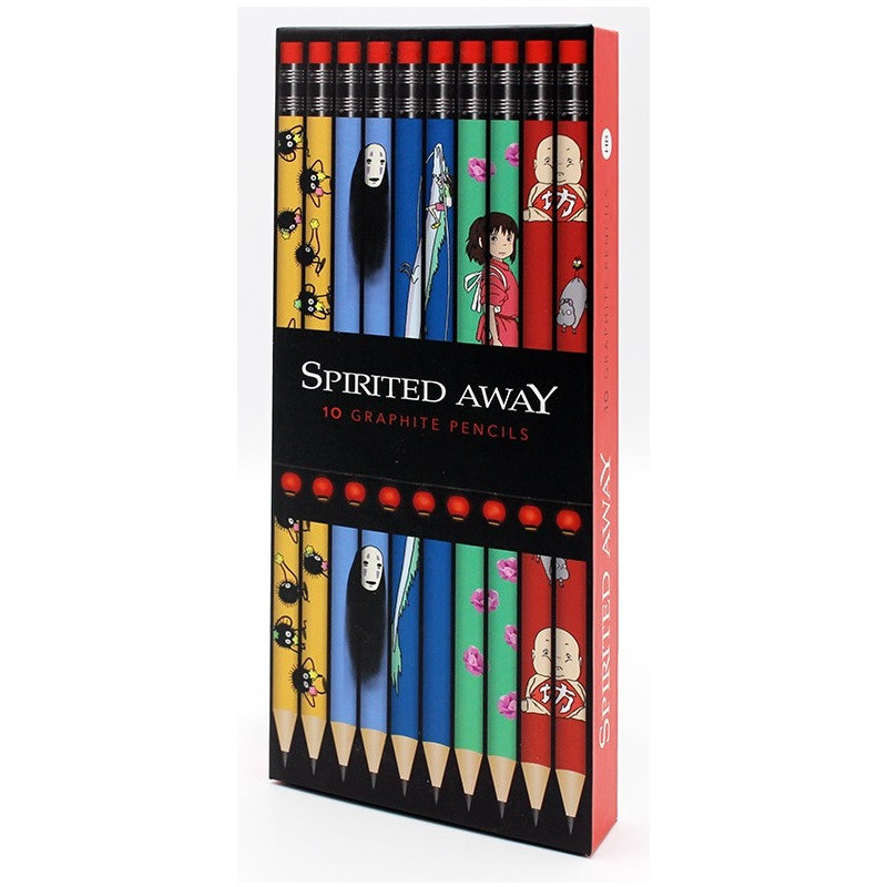 Spirited Away (Chihiro) - Set de 10 crayons papier