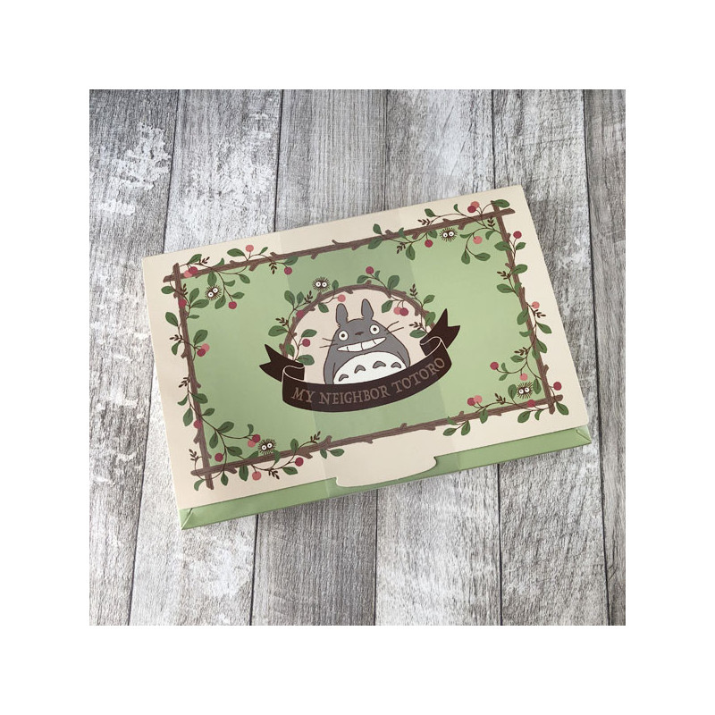 Mon voisin Totoro - Boîte cadeau 3 serviettes Soleil de la forêt