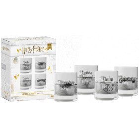 Harry Potter - Set de 4 verres Spells