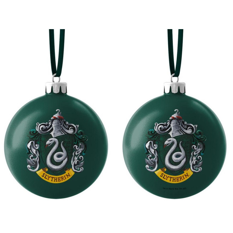 Harry Potter - Boule à sapin Slytherin