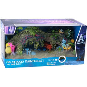 Avatar - Playset Deluxe Omatikaya Rainforest with Jake Sully