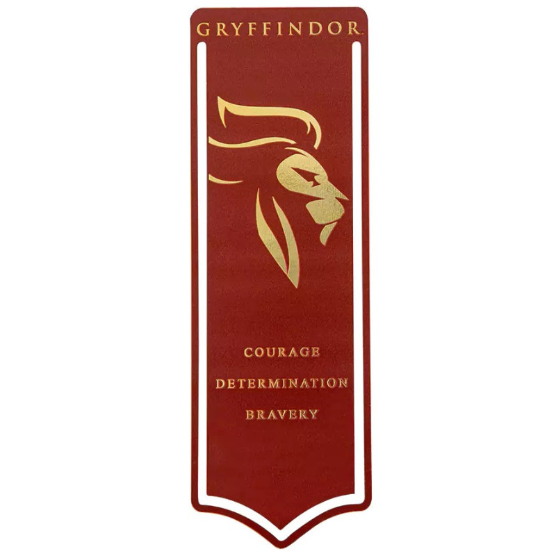 Harry Potter - Marque-page métal - Blason de Gryffindor