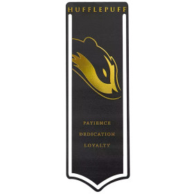 Harry Potter - Marque-page métal - Blason de Hufflepuff