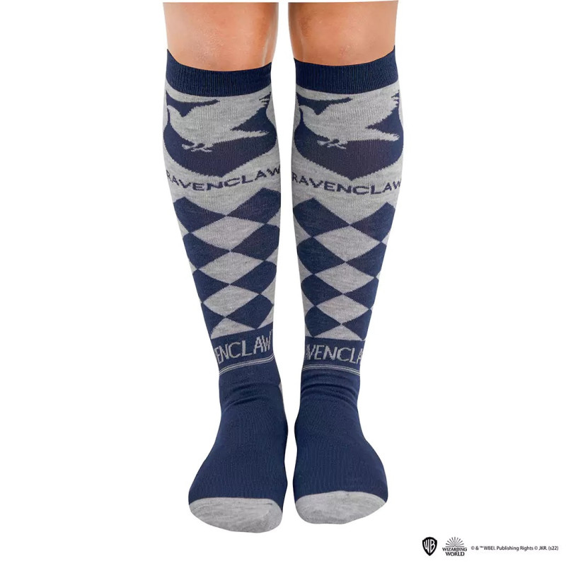 Harry Potter - Lot de 3 paires de chaussettes hautes Ravenclaw