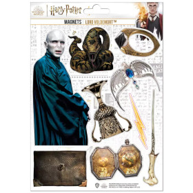 Harry Potter - Set d'aimants en mousse : Voldemort Horcruxes