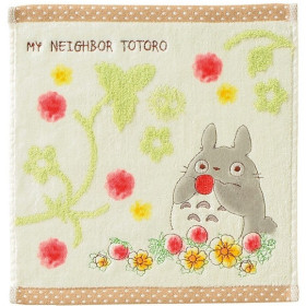 Mon voisin Totoro - Serviette Champs de Fraises 25 x 25 cm