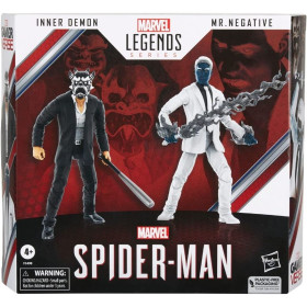 Marvel Legends - Spider-man Gameverse - Figurines Demmon & Mr Negative