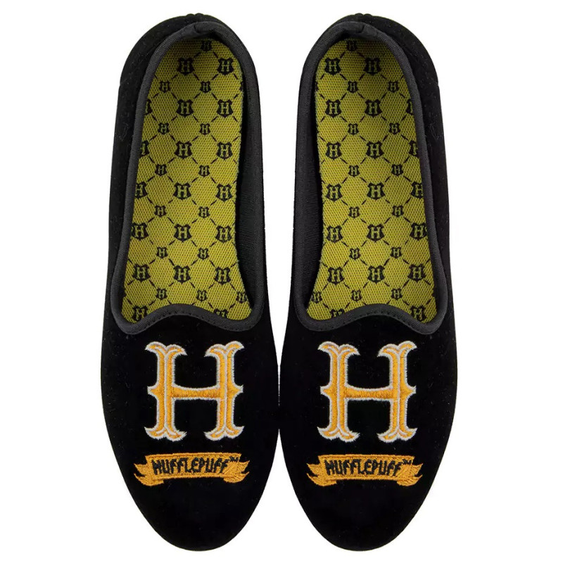 Harry Potter - Chaussons pantoufles deluxe Hufflepuff 37-38