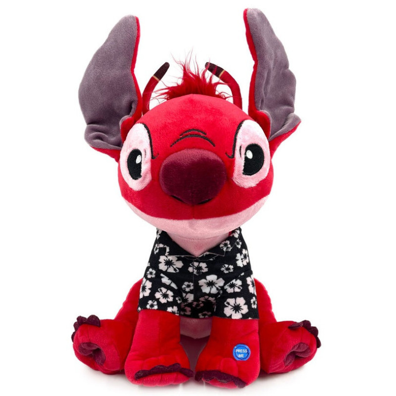Disney : Lilo & Stitch - Peluche sonore Leroy Hawaii 30 cm