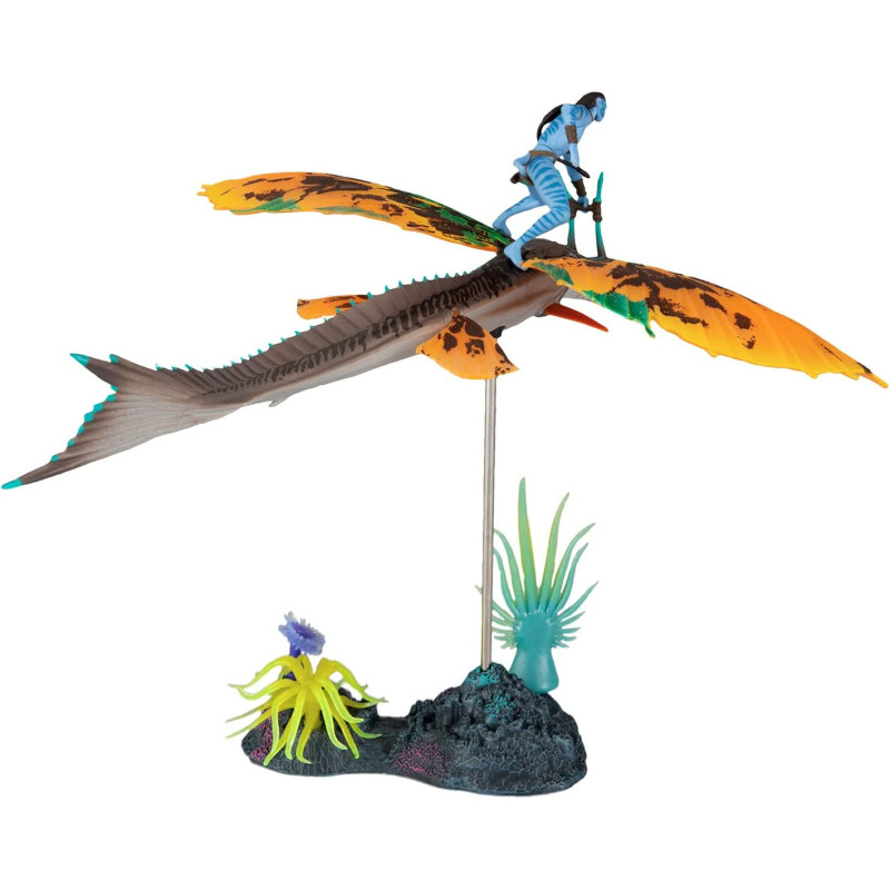 Avatar : The Way of Water - Figurines Deluxe Large Jake Sully & Skimwing