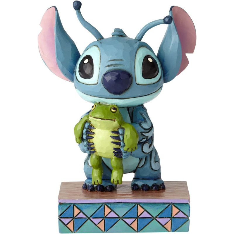 Disney - Traditions - Figurine Stich et Grenouille