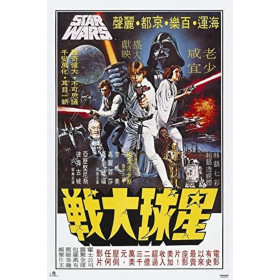 Star Wars - grand poster Affiche Coréenne (61 x 91,5 cm)