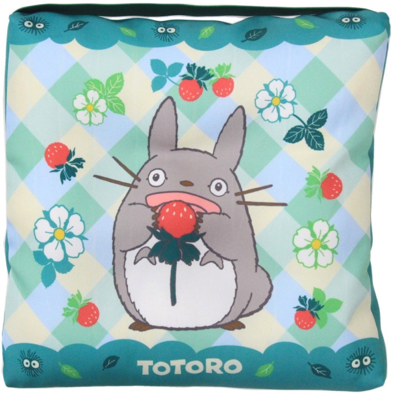 Mon voisin Totoro - Coussin Totoro Fraises 30 x 30 x 5 cm