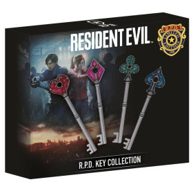 Resident Evil 2 - réplique 1/1 R.P.D Key Collection