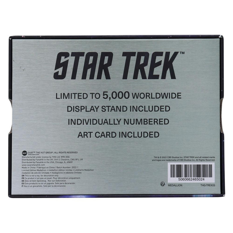 Star Trek - Médaillon Kobayashi Maru Limited Edition 5000 exemplaires