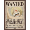 One Piece - poster Wanted Sanji (52 x 38 cm)