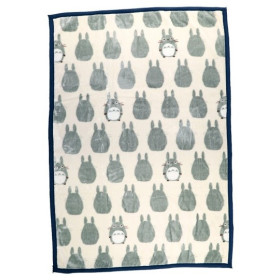 Mon Voisin Totoro - Plaid couverture Silhouette 100 x 140 cm