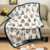 Mon Voisin Totoro - Plaid couverture Silhouette 100 x 140 cm