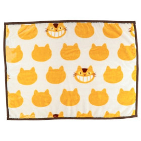 Mon Voisin Totoro - Plaid couverture SilhouetteChatbus 70 x 100 cm