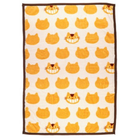 Mon Voisin Totoro - Plaid couverture Silhouette Chatbus 100 x 140 cm