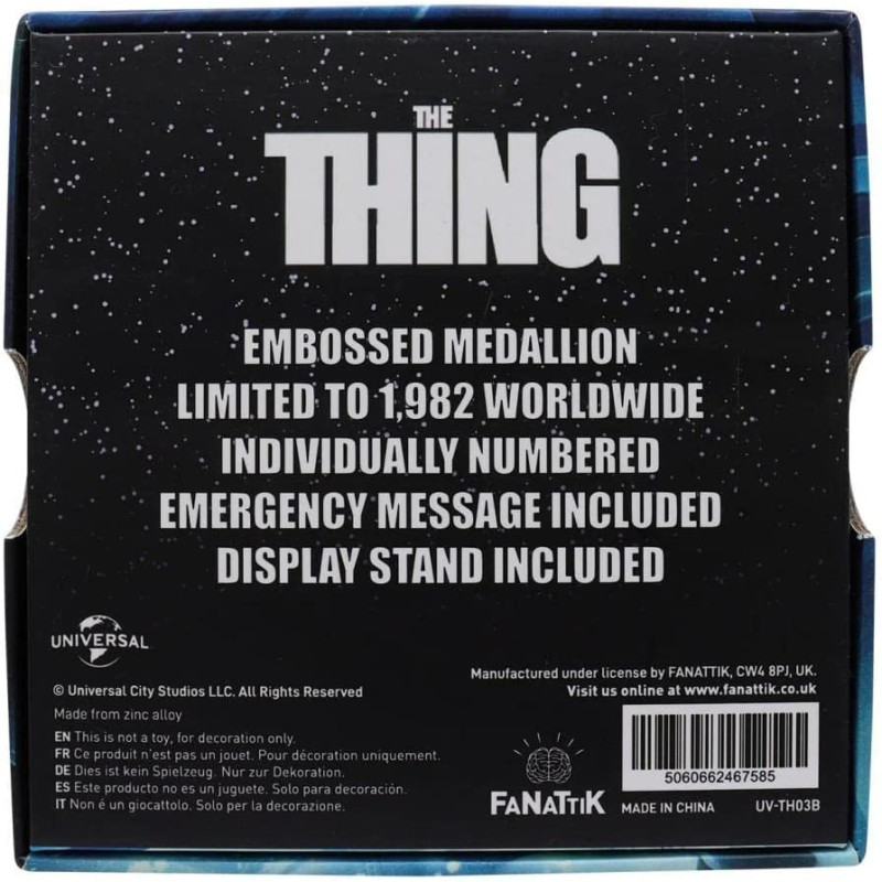 The Things - Médaillon 40th Anniversary 1982 exemplaires