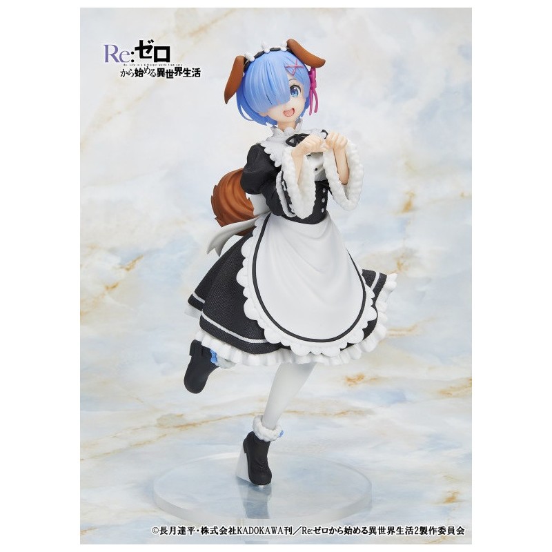 Re:Zero - Figurine  Rem version Snow Puppy 20 cm