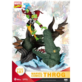 Marvel - Figurine diorama D-Stage Throg 17 cm