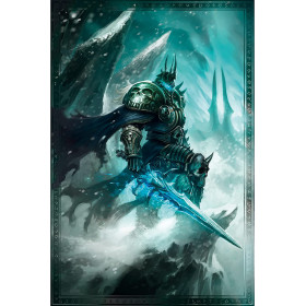 World of Warcraft - Grand poster Le roi Liche (61 x 91,5 cm)