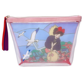 Kiki la Petite Sorcière - Pochette transparente brodée