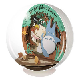 Mon Voisin Totoro - Théâtre de papier sphère Tunnel Secret