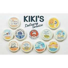 Kiki la Petite Sorcière - Badge Vintage 1 EXEMPLAIRE AU HASARD