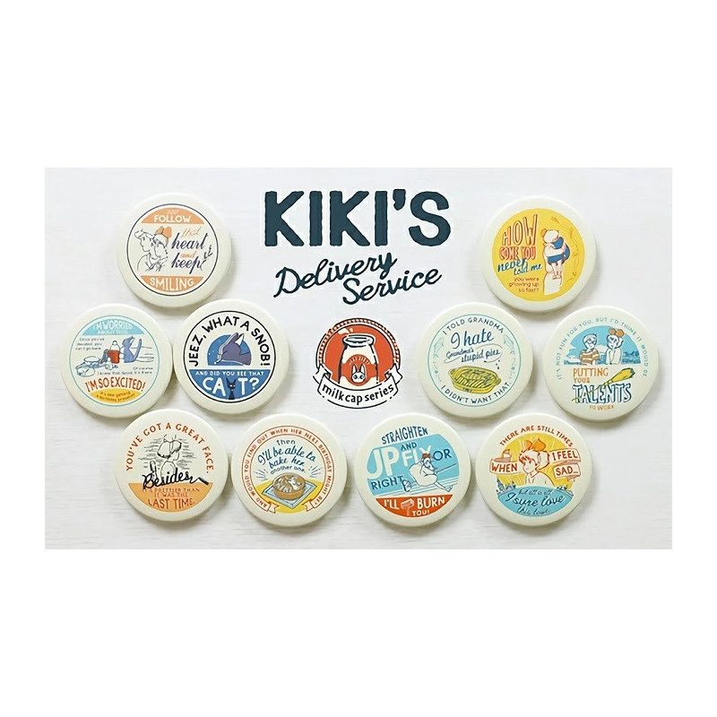 Kiki la Petite Sorcière - Badge Vintage 1 EXEMPLAIRE AU HASARD