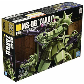 Gundam - HGUC 1/144 MS-06 Zaku II (mass production)