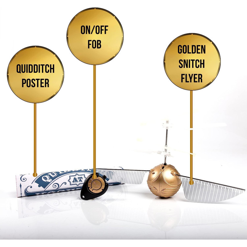 Harry Potter - Golden snitch volant (Vif d'Or)