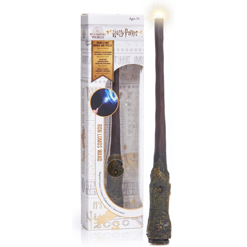 Harry Potter - Baguette lumineuse Lumos Ron Weasley (18 cm)
