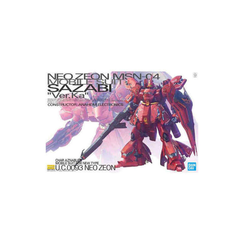 Gundam - MG 1/100 MSN-04 Sazabi Ver.Ka