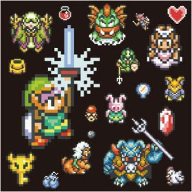 The Legend of Zelda - Serviette A Link to the Past 25 x 25 cm